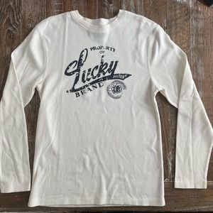 Lucky Brand Mens Long-Sleeve Tee